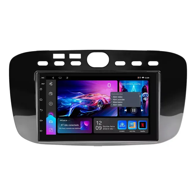Multimidia Punto Linea 13/17 7p Android 4g Octacore Carplay