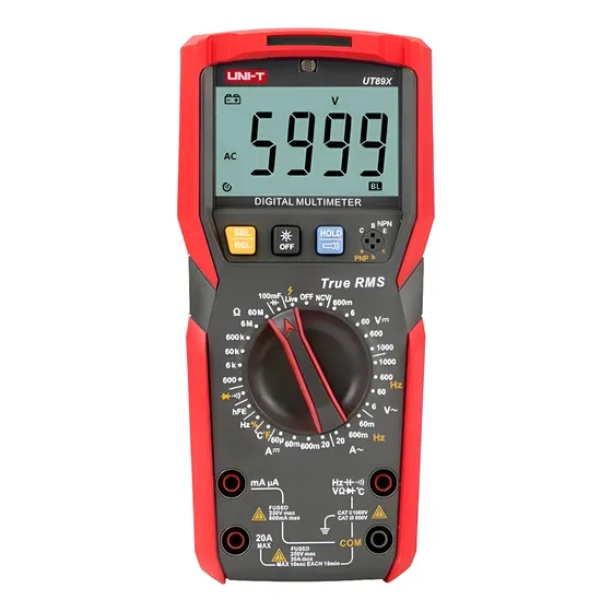 Tester Multimetro Digital Ac/dc  Uni-t Ut89x
