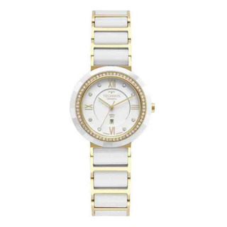 Relógio Technos Feminino Ceramic Saphire Branco E Dourado Cor Da Correia Branco Com Dourado Cor Do Bisel Branco Com Dourado Relógio Technos Feminino Ceramic Saphire Branco E Dourado Cor Da Correia Branco Com Dourado Cor Do Bisel Branco Com Dourado