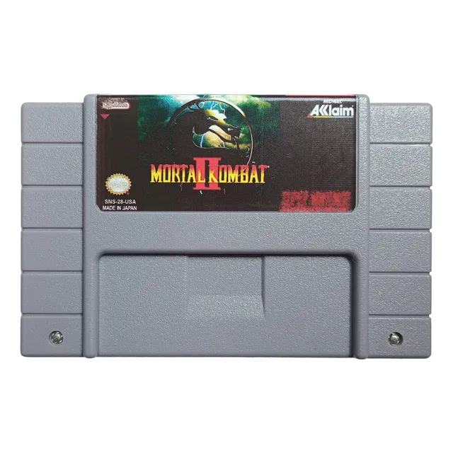 Mortal Kombat 2 Compatible Snes