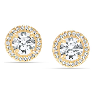 Pendientes De Plata De Ley 925 Chapados En Oro De 14 Quilate Pendientes De Plata De Ley 925 Chapados En Oro De 14 Quilate