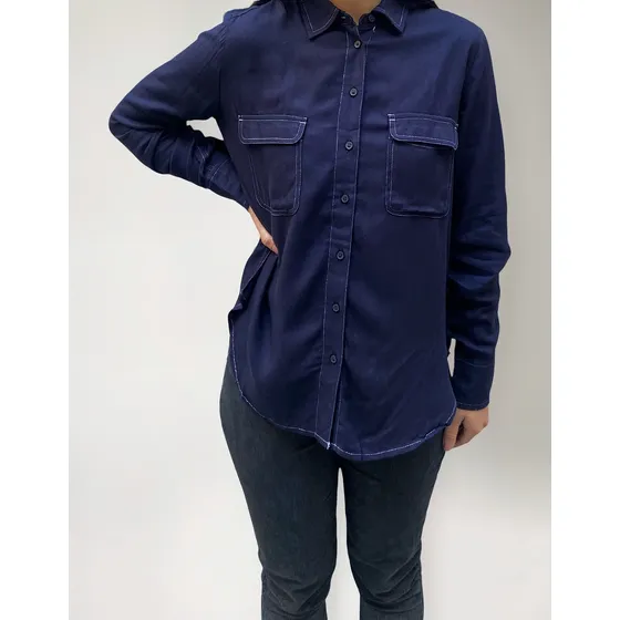 Camisa Blusa Mujer Talle Grande Algodón Importado India
