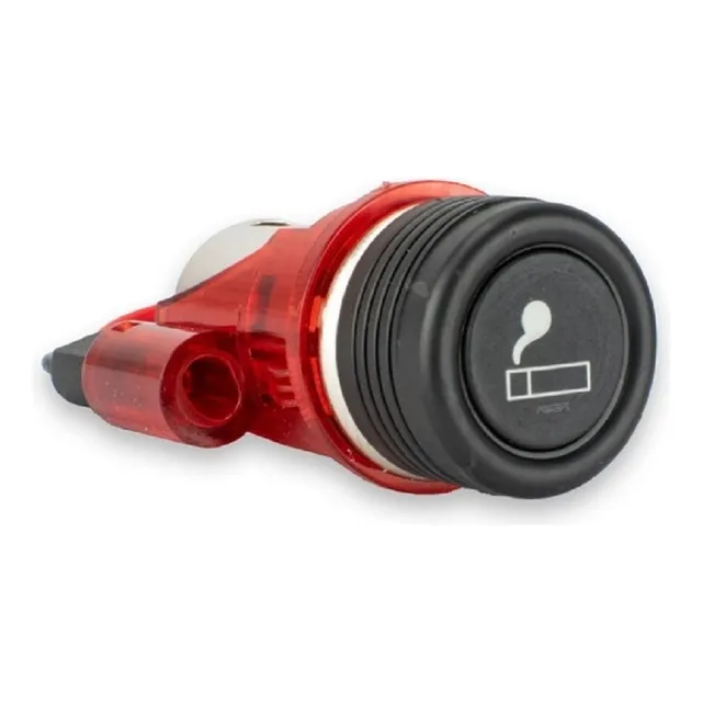 Encendedor Universal Con Luz Rojo Chevy Tsuru Corsa Roja