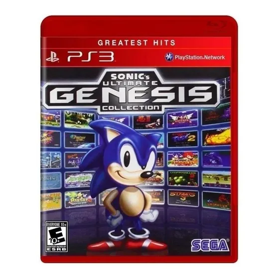 Sonic's Ultimate Genesis Collection Ultimate Collection PS3 Físico