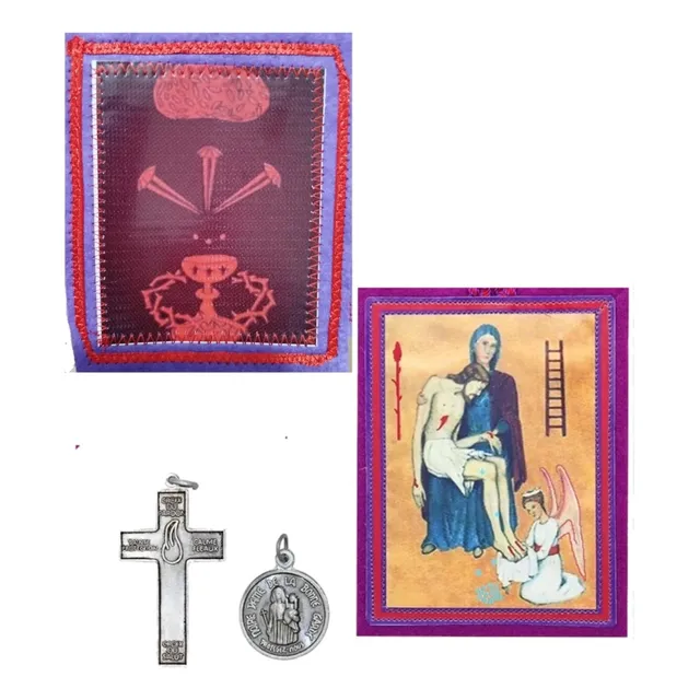 Sacramentales Escapulario Morado Marie Jhaenny