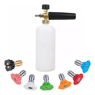 Espuma De Pistola Para Hidrolavadora Portatil Con 7 Boquilla Espuma De Pistola Para Hidrolavadora Portatil Con 7 Boquilla