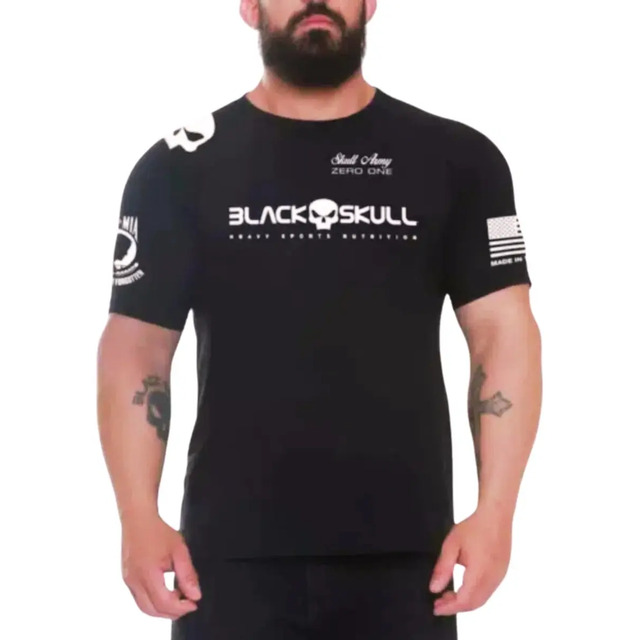 Camiseta Dry Fit Modelo Bope - Black Skull - Original