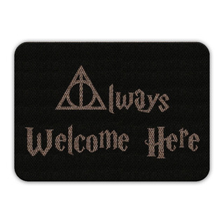 Tapete Decorativo Harry Potter Always Welcome Here 70x50 Cm Tapete Decorativo Harry Potter Always Welcome Here 70x50 Cm