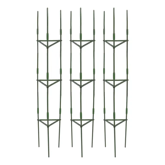 Tomato Trellis, 3 Unidades, Triangulares, Resistentes, Con F