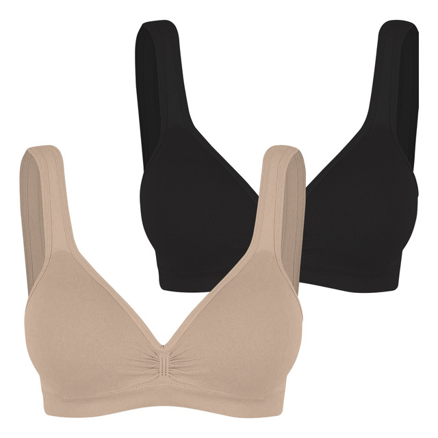 Kit 2 Sutiãs Trifil Daily Top Com Bojo Soutien Sem Costura Kit 2 Sutiãs Trifil Daily Top Com Bojo Soutien Sem Costura