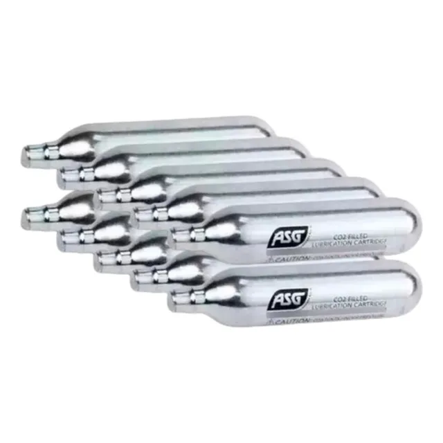 Pack 10 Garrafa Cartucho Co2 Aire Comprimido 12g Aventureros