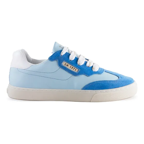 Zapatillas  Mujer Qm Aura Celeste Urbana Sneaker