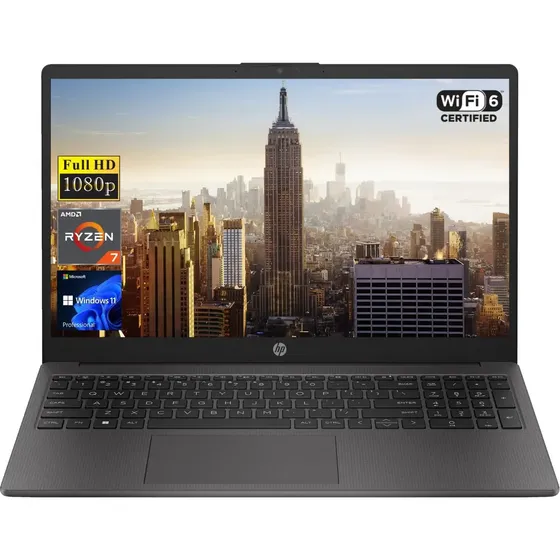 Notebook HP 255 G10 Ryzen 7 7730U | 16GB RAM | 512GB SSD NVMe | 15.6” Full HD | Windows 11 Home | Laptop Empresarial