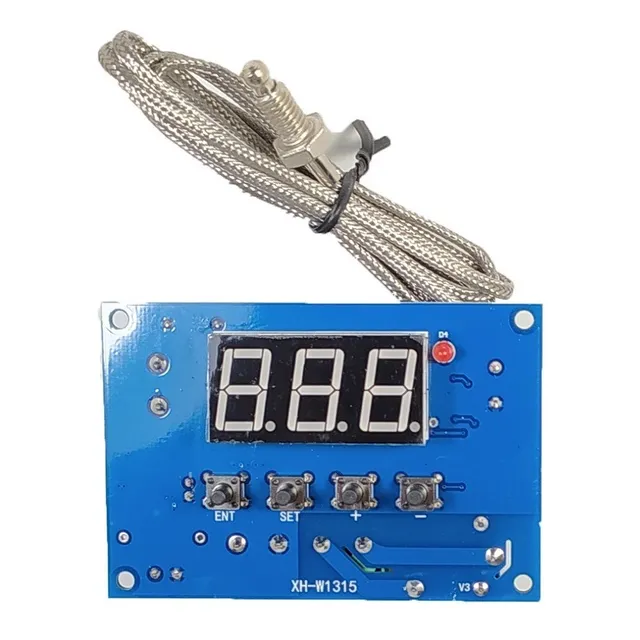 Controlador Temperatura Termostato W1315 12v Termocupla K