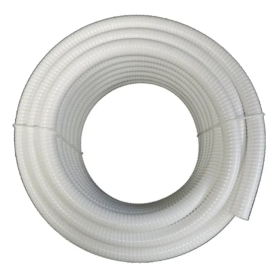Tubo Flexible Pvc Blanco Para Piscina Spa Jardine Acuatico 1