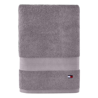 Toalla De Baño Grande Tommy Hilfiger Original Gris Algodon Toalla De Baño Grande Tommy Hilfiger Original Gris Algodon