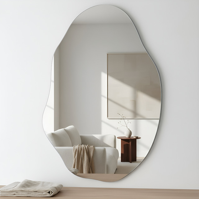 Espelho Lopazzi Orgânico 70 E 90 Polido Design Moderno Luxo