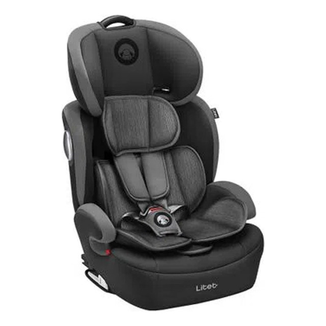 Cadeira Para Auto 9-36 Kg Isofix Safemax Fix 2.0 Cinza Litet - Bb460 Cadeira Para Auto 9-36 Kg Isofix Safemax Fix 2.0 Cinza Litet - Bb460