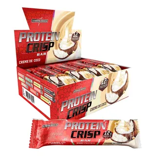 Protein Crisp Bar Cx 12un - Integralmedica - Creme De Coco Protein Crisp Bar Cx 12un - Integralmedica - Creme De Coco