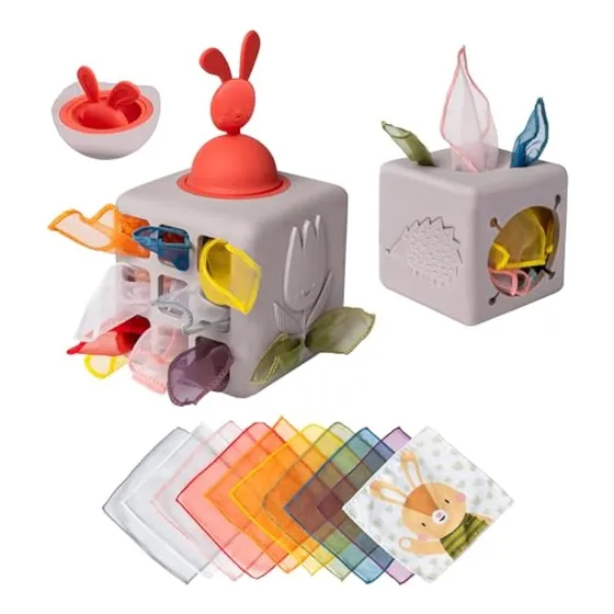 Taf Toys Caja De Pañuelos Para Bebé, Juguetes