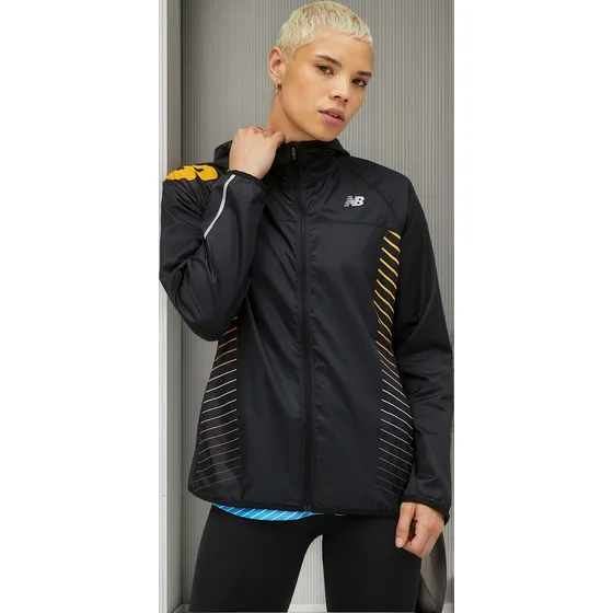 Campera New Balance De Dama -reflective Accelerate-wj21227bm