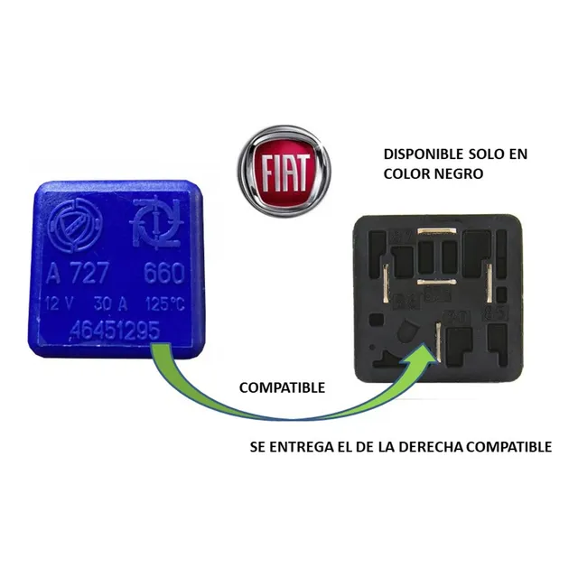 Relay Aire Acondicionado Fiat Palio Marea Siena Ducato Uno