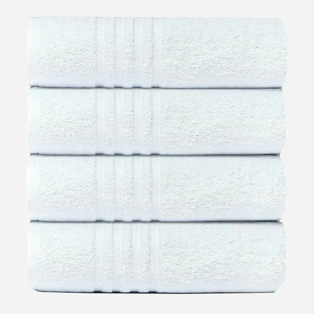 Set X2 Toalla Manos 100% Algodón 650g 45x70cm Hogar Detalles