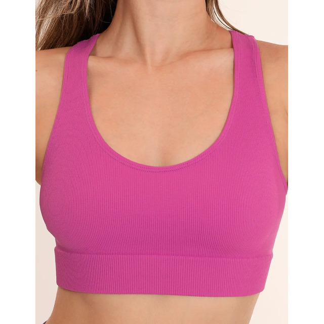 Top Fitness Selene Sem Costura Alta Sustentacao