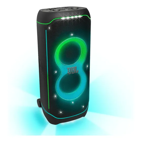 Alto-falante JBL Partybox Ultimate portátil com bluetooth preto 127/220V