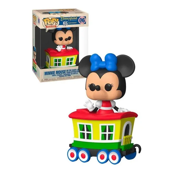 Funko Pop Minnie Mouse On Train Attraction 06 - Exclusive