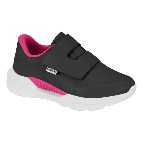 Tênis Infantil Molekinha Escolar Com Velcro Conforto 2573103