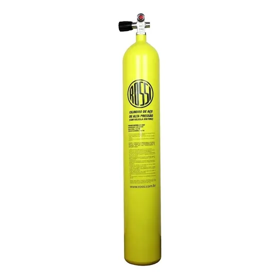 Cilindro Alta Pressão Scuba Pcp 10l 213bar Uso Carabina Pcp