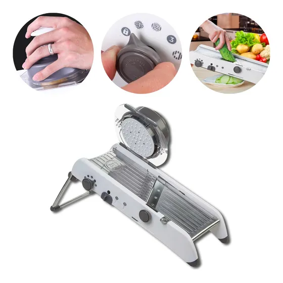 Cortador De Alimentos De Mandolina De Acero Inoxidable
