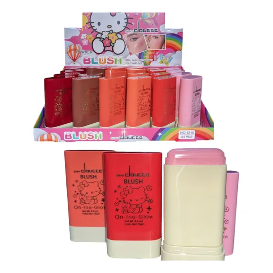 Pack De 3 Rubor En Barra Blush Ispiracion Pixi Hello Kitty