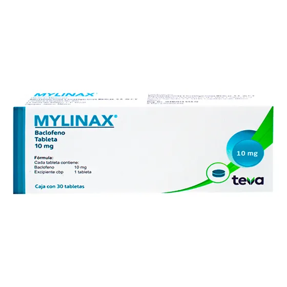 Mylinax Tableta 10 Mg, 30 Tabletas