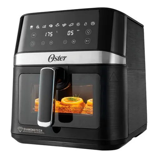 Fritadeira Diamondtech Oster 6l Com Visor Transparente