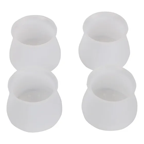 50pcs Cubierta Protectora De Silicona Para Pie De Mesa Silla