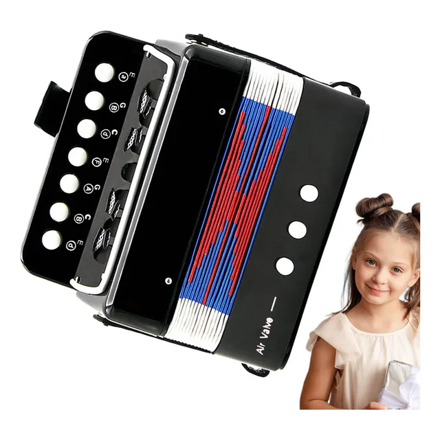 Juguetes De Instrumentos De Acordeón Para Niños Mini Instrum