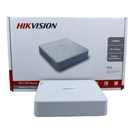 Dvr 4 Canales Camaras Cctv 4mp 2k 1080p H.265 Hikvision