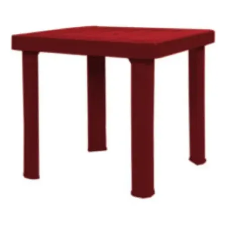 Mesa Mesinha Infantil Desmontável Multiuso Cor Vinho