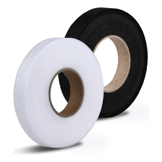 5 Rollos Cinta Termo Adhesiva Para Telas, Bastas, Cortinas