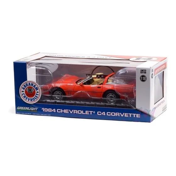 Carrito Greenlight 1:18 1984 Chevrolet C4 Corvette