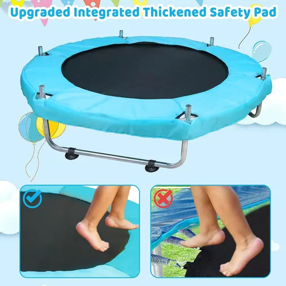 Trampolin Para Niños De 1 A 8 Años 1.4 Metros De Altura