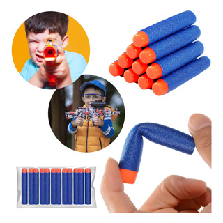 Refil Munição Balas Dardos Nerf Pistola Lançadora Kit 20 Und Refil Munição Balas Dardos Nerf Pistola Lançadora Kit 20 Und