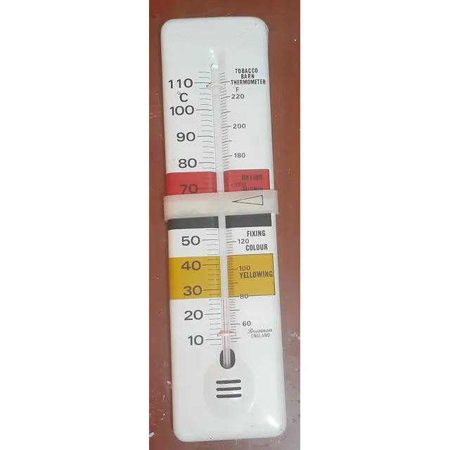 Termómetro Para Curar Tabaco, Mod. 27/358/3, Marca Brannan. 