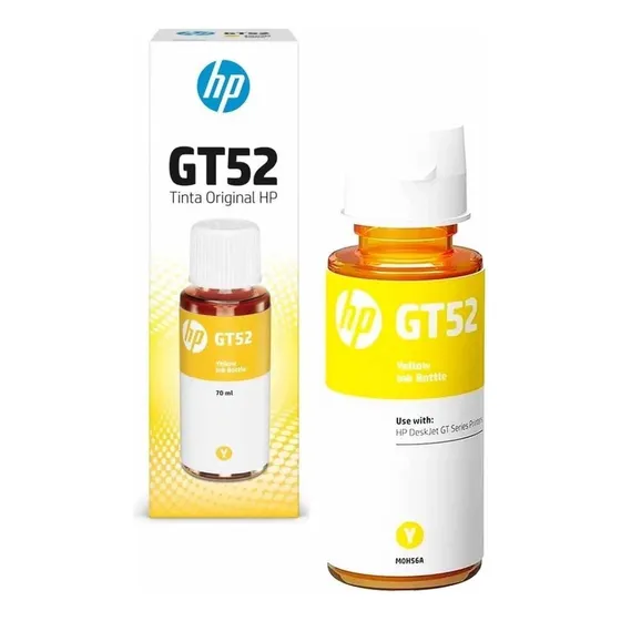 Tinta Hp Gt52 Yellow 70ml