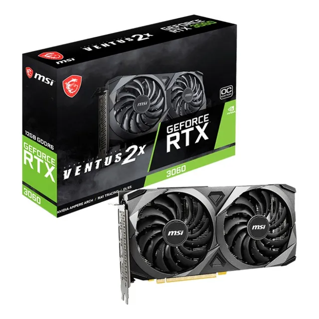 Tarjeta Gráfica Nvidia Msi Rtx 3060 Overclock 12gb
