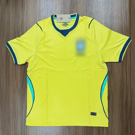 Camisa Amarela Bra Sil 2026 Masculina Seleçã Modelo Torcedor Amarelo Torcedor Gg