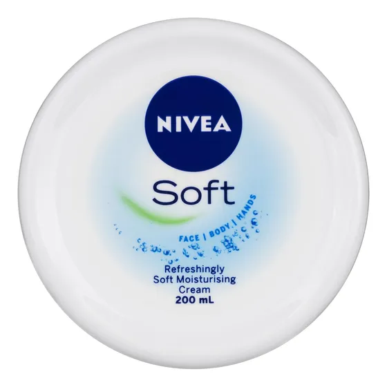 Nivea Soft Crema Tarro De 6.8 O - mL a $325