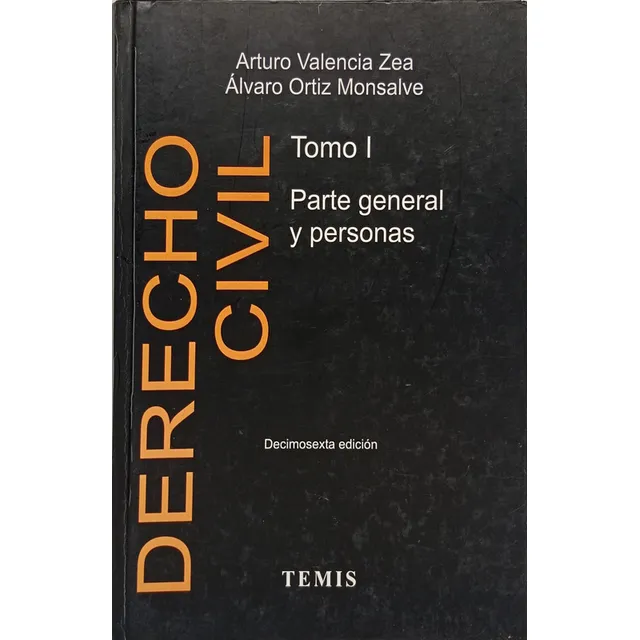 Derecho Civil - Valencia Zea, Arturo